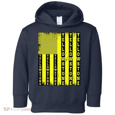 Yellowstone National Park Flag Toddler Hoodie