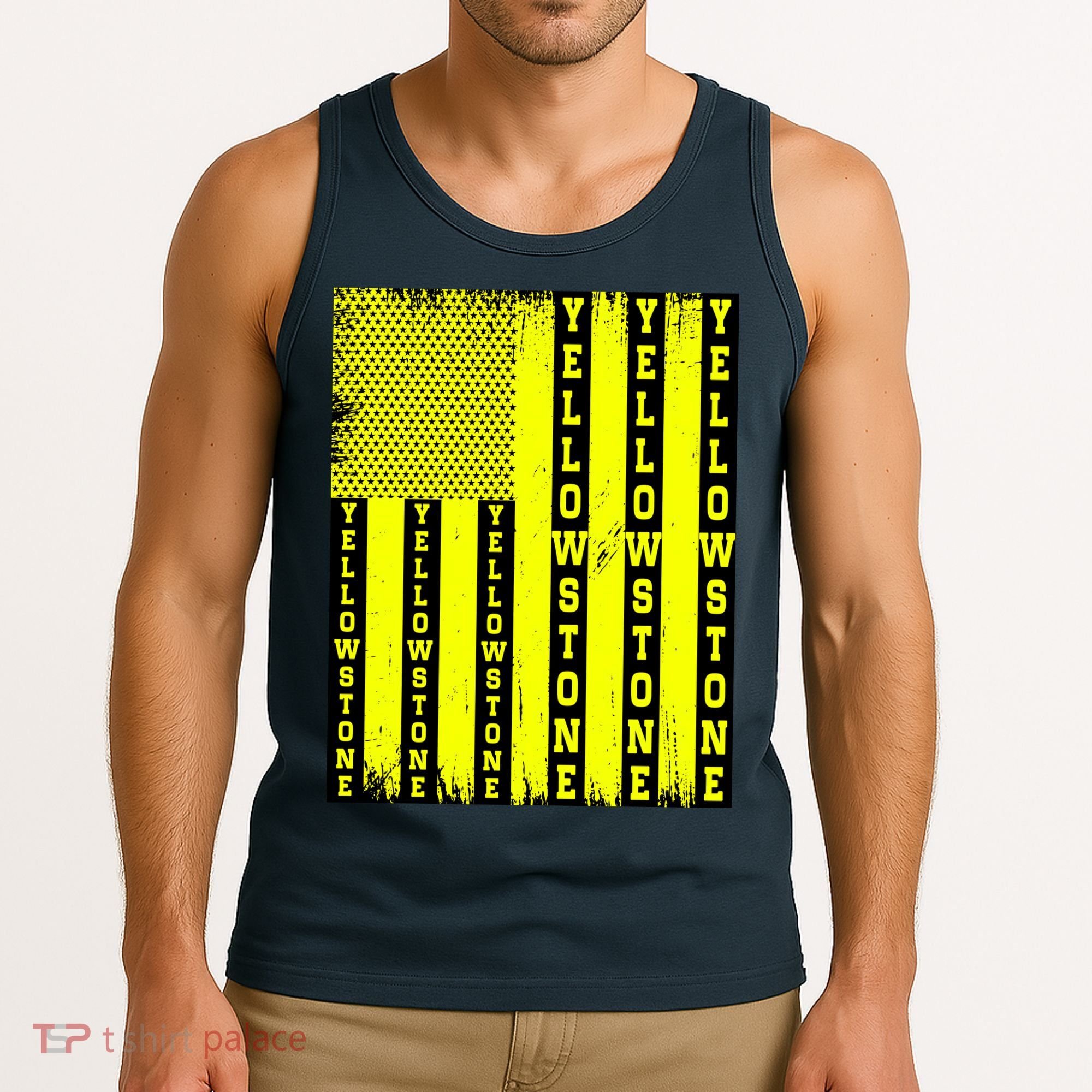 Yellowstone National Park Flag Tank Top