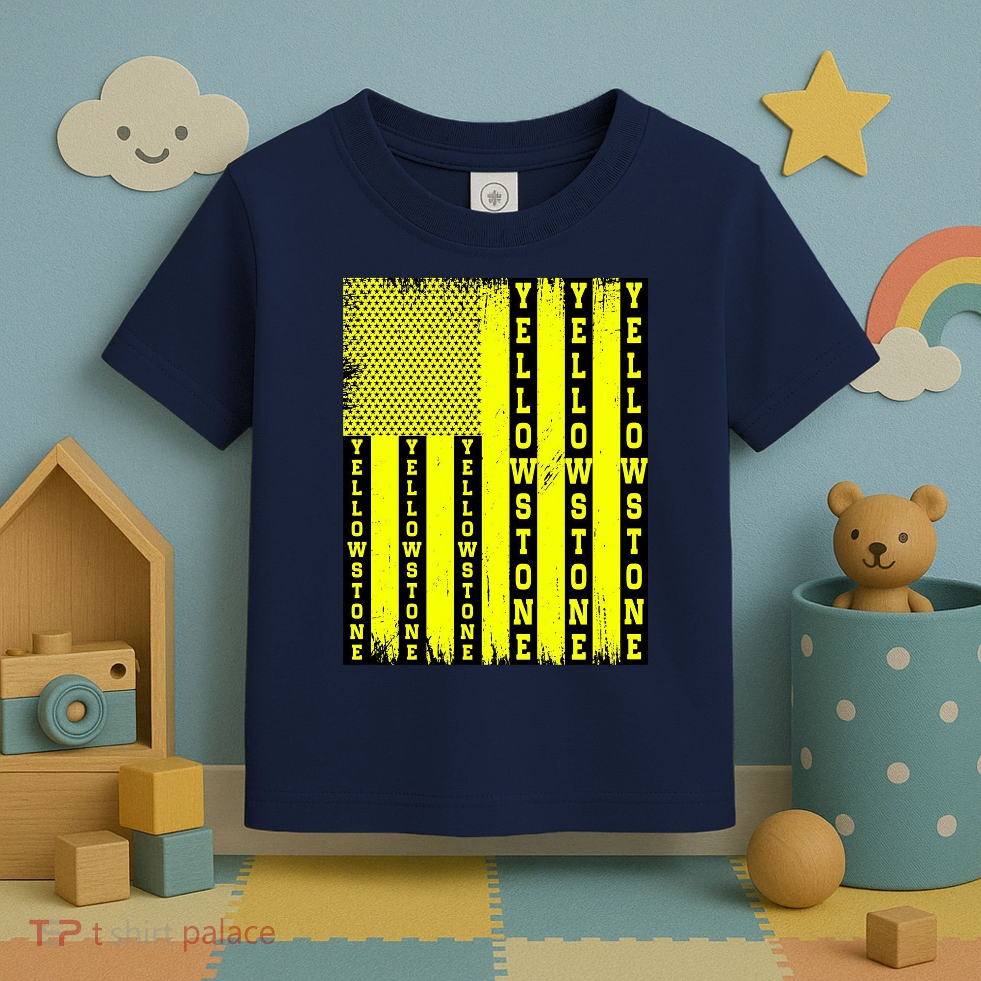 Yellowstone National Park Flag Toddler T-Shirt