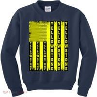 Yellowstone National Park Flag Kids Sweatshirt thumb 0