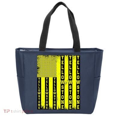 Yellowstone National Park Flag Tote Bag