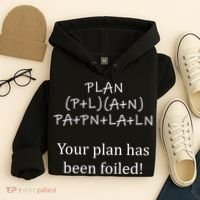 Your Plan Has Been Foiled Funny Math Hoodie thumb 4