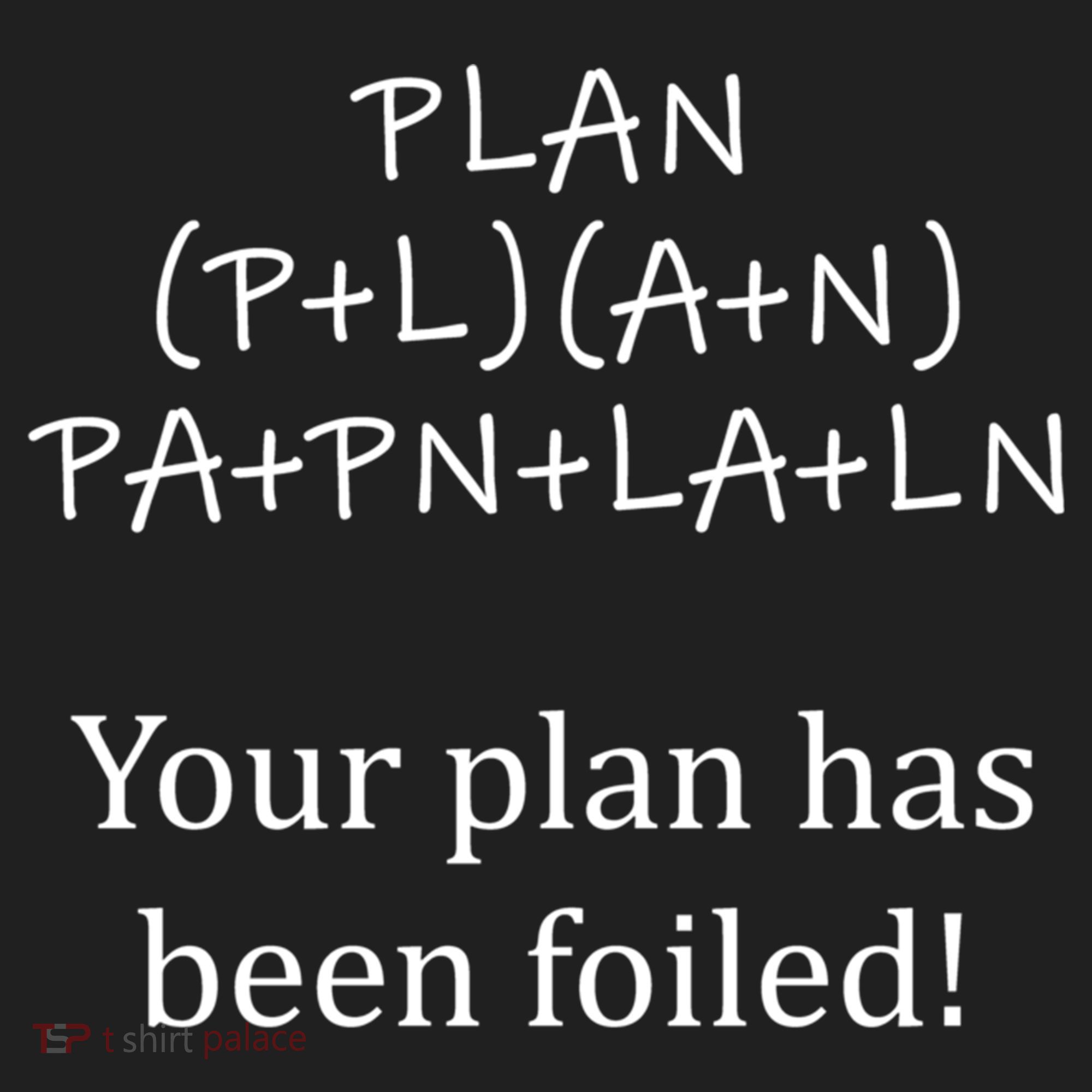 Your Plan Has Been Foiled Funny Math Beanie