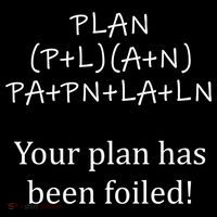 Your Plan Has Been Foiled Funny Math Kids Long Sleeve Shirt thumb 2