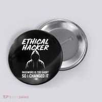 Your Password Is Too Short Ethical Hacker Funny Online Button thumb 0