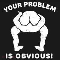 Your Problem Is Obvious Doggie Tank thumb 4