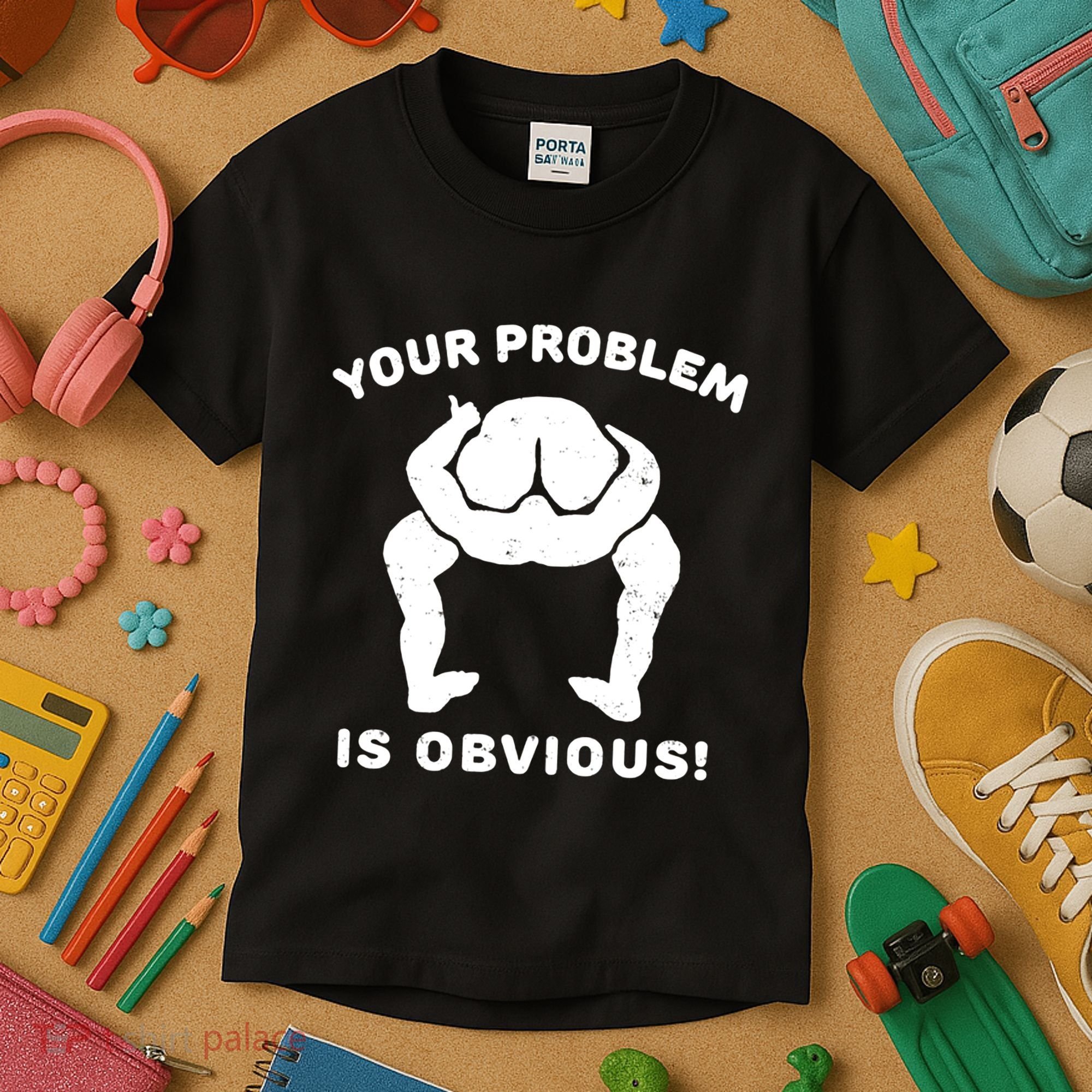 Your Problem Is Obvious Kids T-Shirt