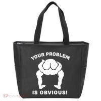 Your Problem Is Obvious Tote Bag thumb 0
