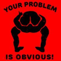 Your Problem Is Obvious Santa Hat thumb 1