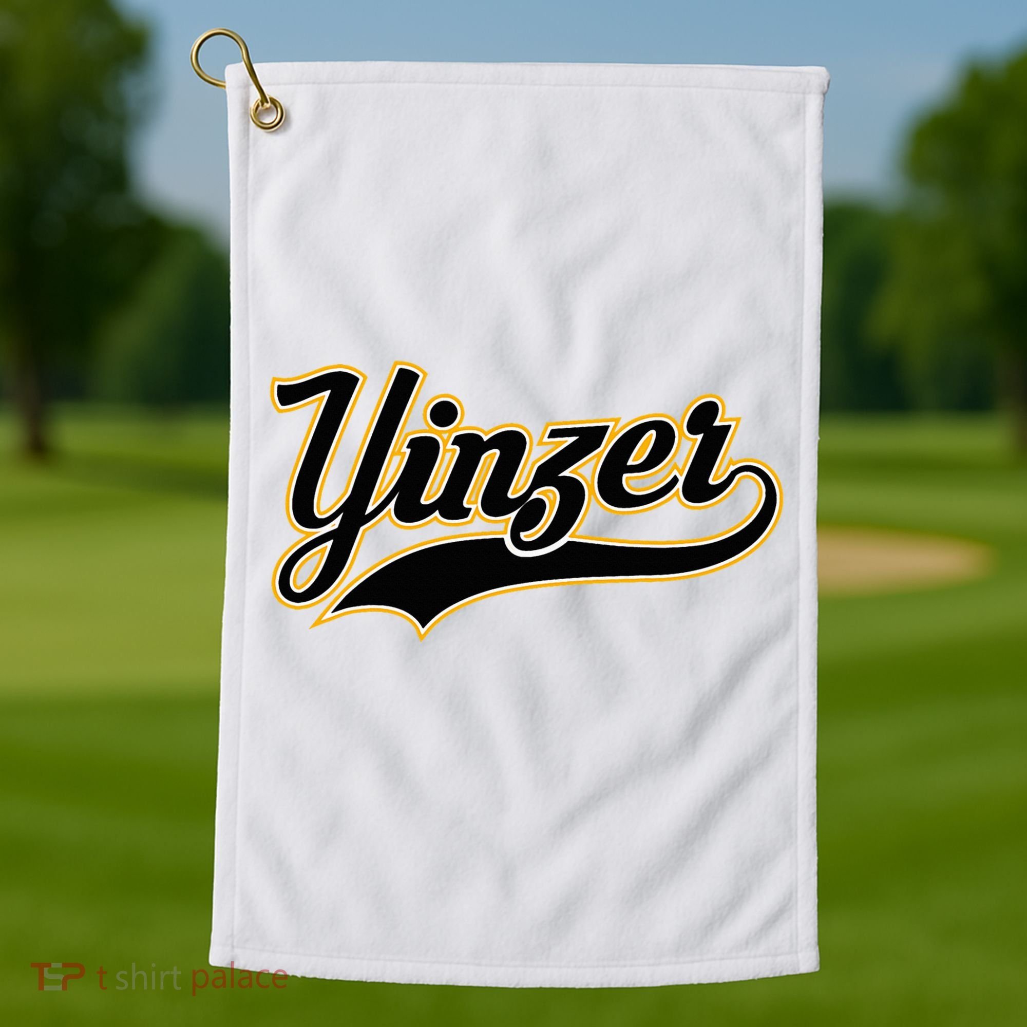 Yinzer Pittsburghese Pittsburgh Pennsylvania Jagoff Pride Golf Towel