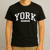 York Pennsylvania Pa College University Style T-Shirt thumb 3