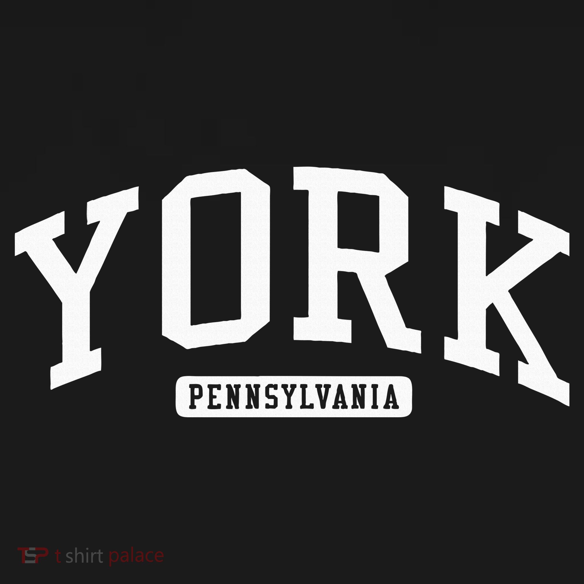 York Pennsylvania Pa College University Style Women's Hoodie