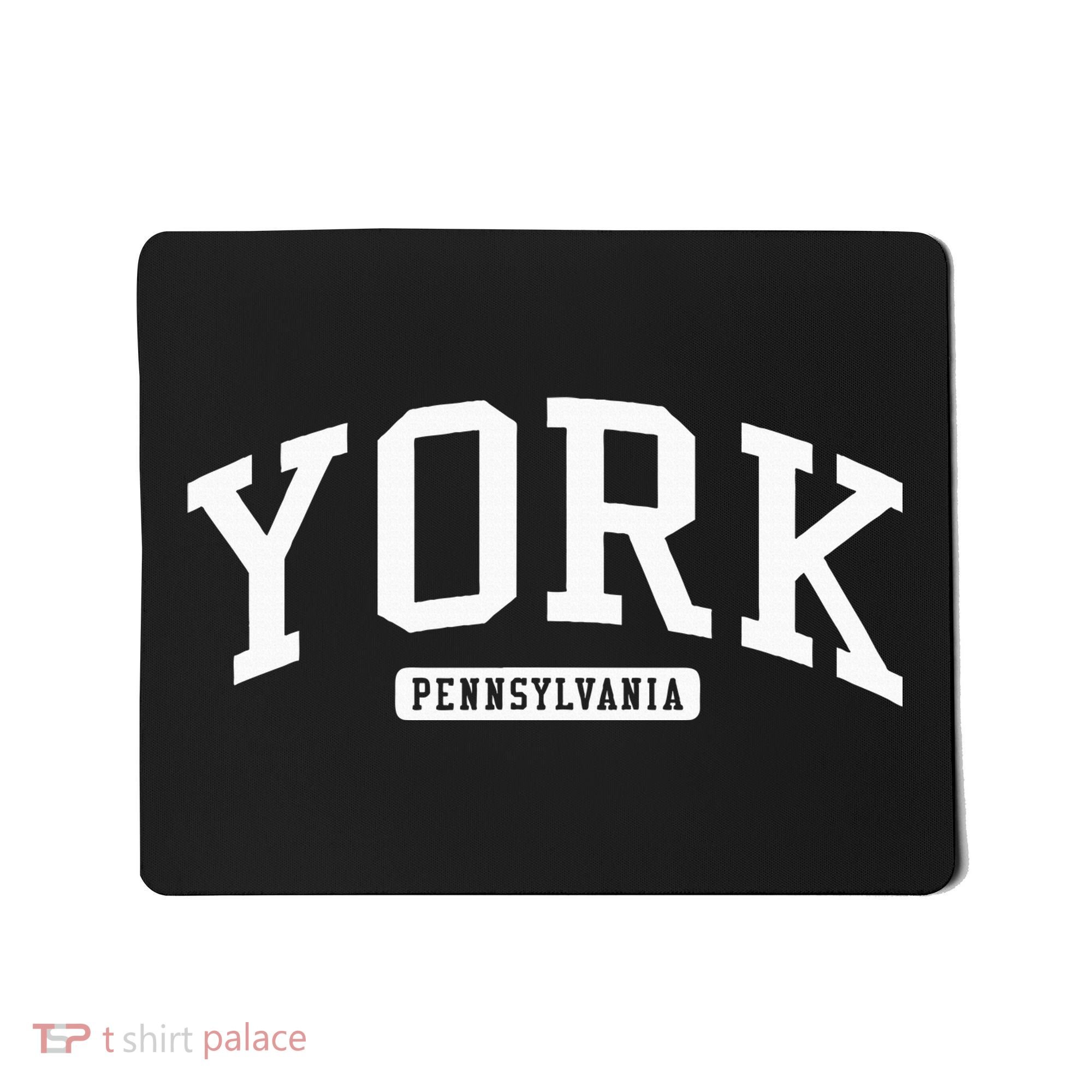 York Pennsylvania Pa College University Style Mousepad