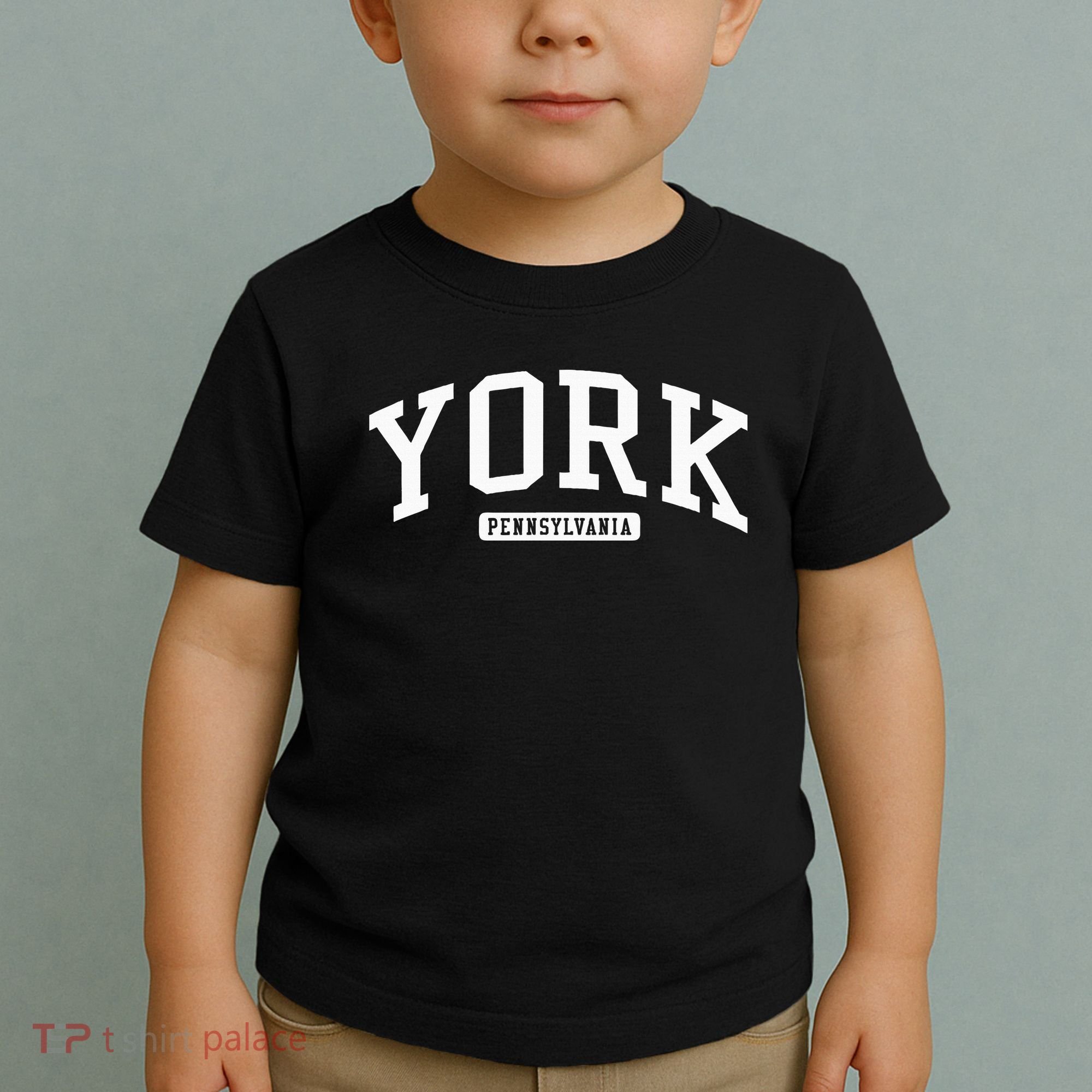 York Pennsylvania Pa College University Style Toddler T-Shirt