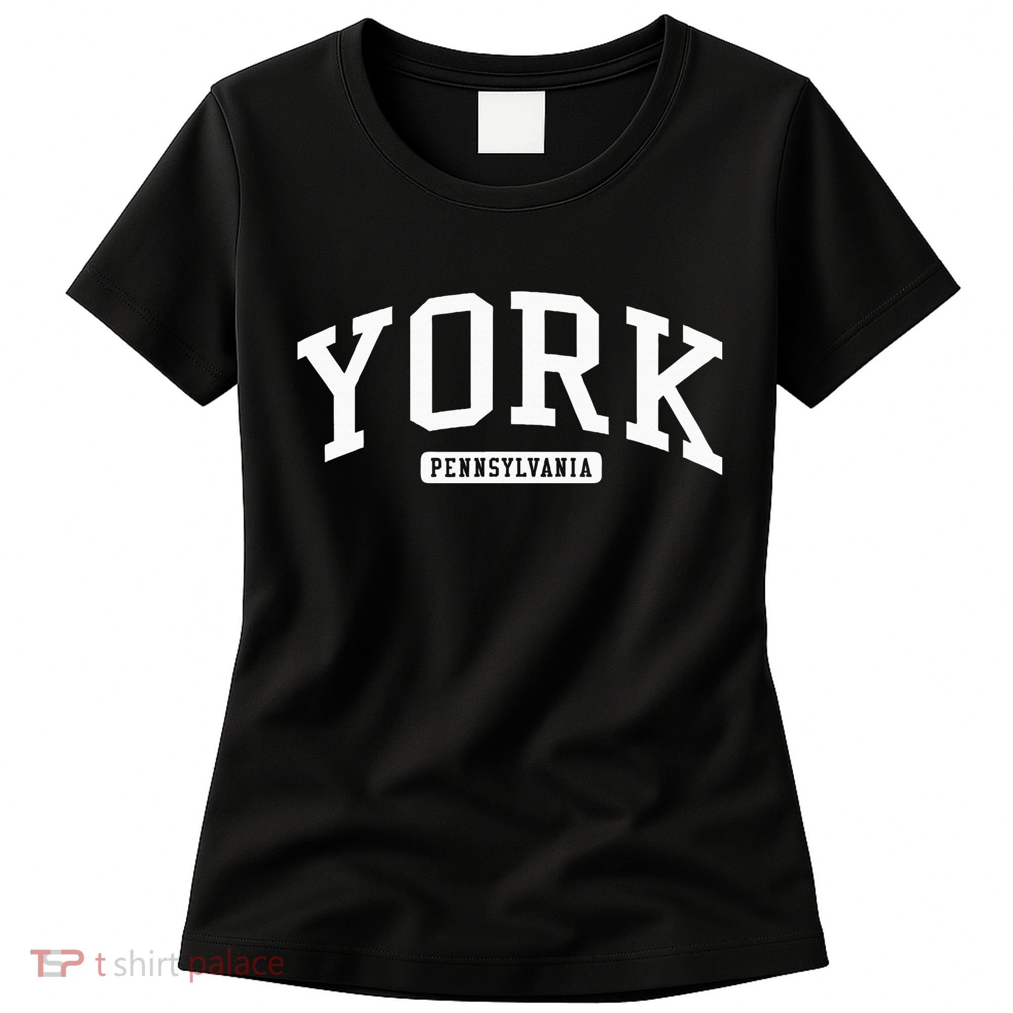 York Pennsylvania Pa College University Style Women's T-Shirt
