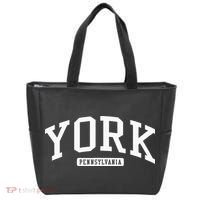 York Pennsylvania Pa College University Style Tote Bag thumb 0