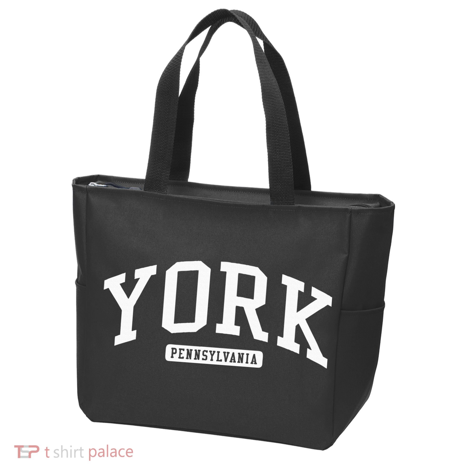 York Pennsylvania Pa College University Style Tote Bag