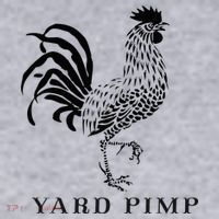 Yard Pimp Rooster King of the Barnyard Women's Sweatshirt thumb 2