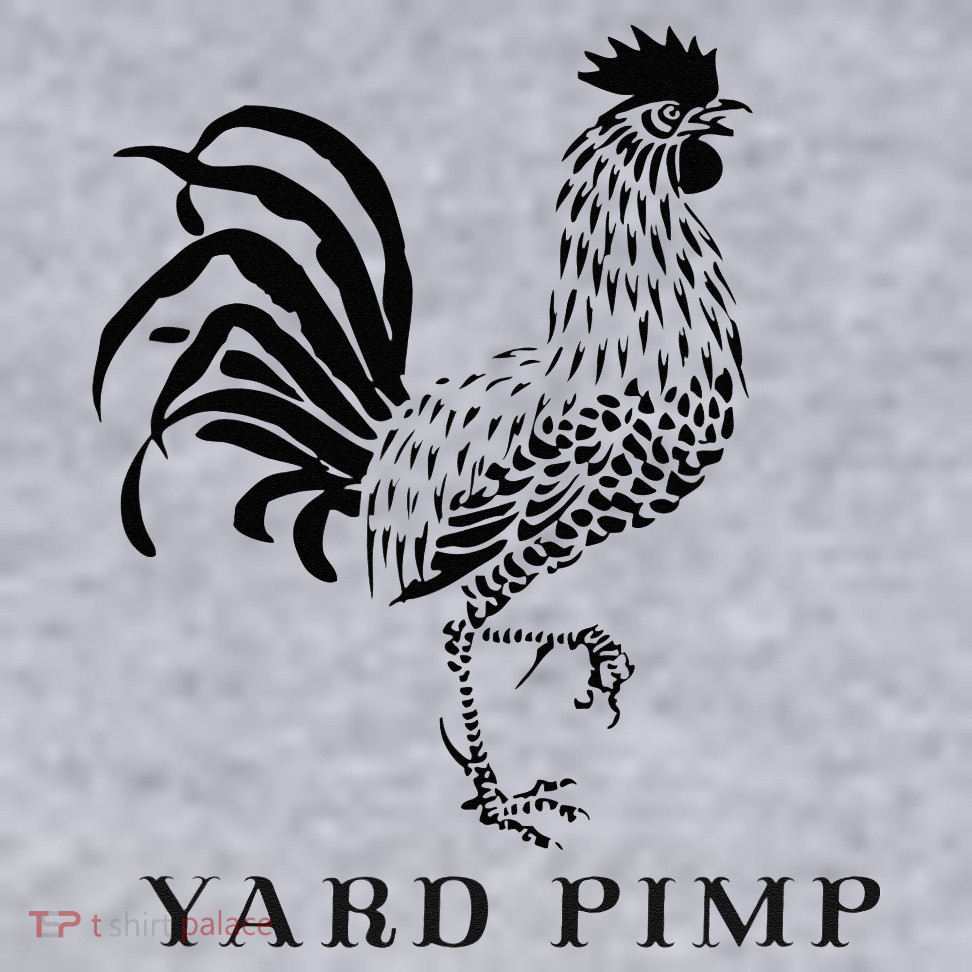 Yard Pimp Rooster King of the Barnyard Women's Sweatshirt