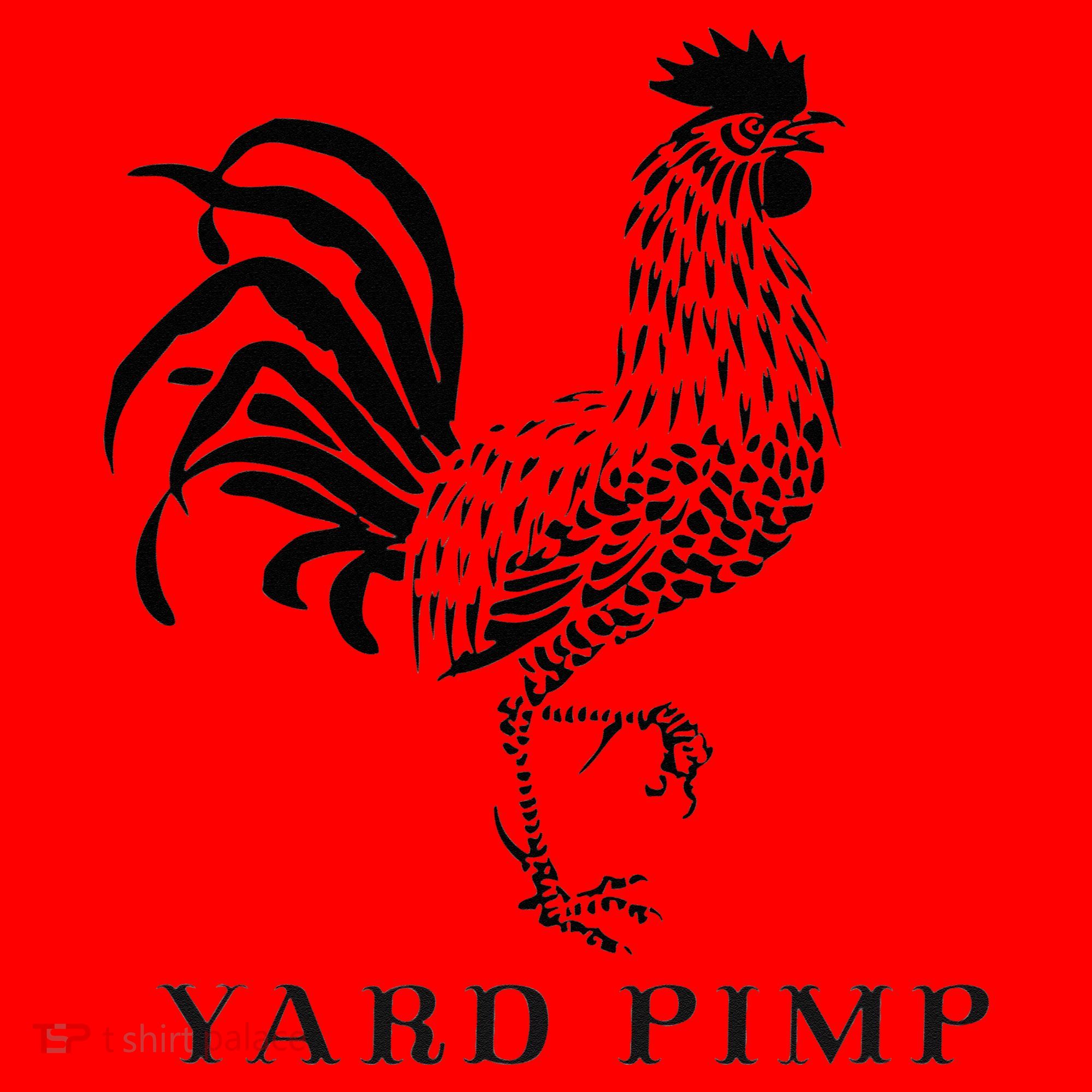 Yard Pimp Rooster King of the Barnyard Santa Hat