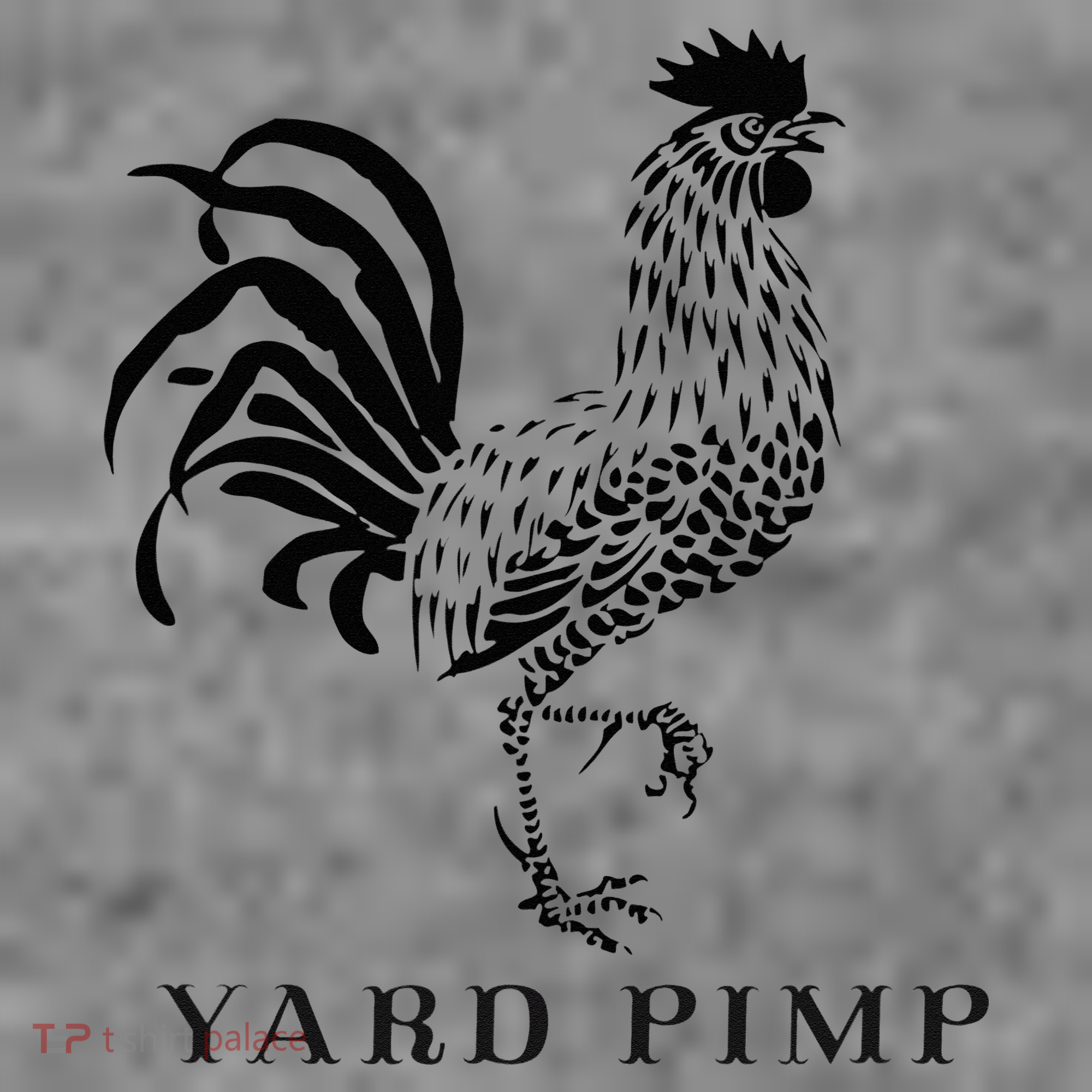 Yard Pimp Rooster King of the Barnyard Toddler Hoodie