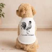 Yard Pimp Rooster King of the Barnyard Doggie Tank thumb 2