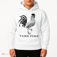 Yard Pimp Rooster King of the Barnyard Hoodie thumb 2