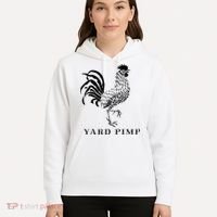 Yard Pimp Rooster King of the Barnyard Hoodie thumb 5