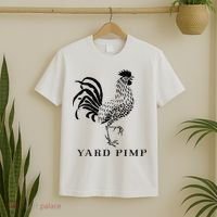 Yard Pimp Rooster King of the Barnyard T-Shirt thumb 2