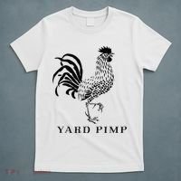 Yard Pimp Rooster King of the Barnyard T-Shirt thumb 5