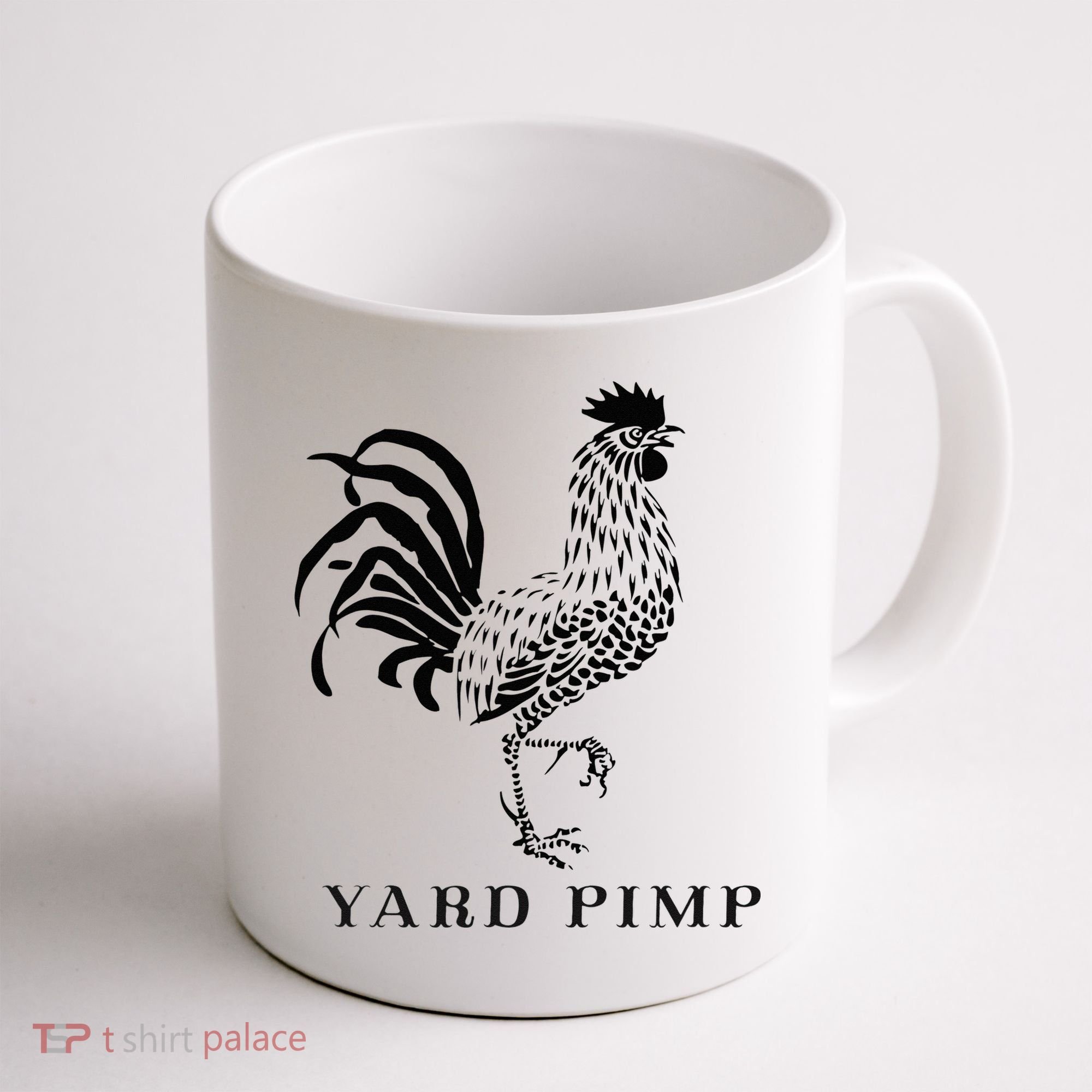 Yard Pimp Rooster King of the Barnyard Coffee Mug