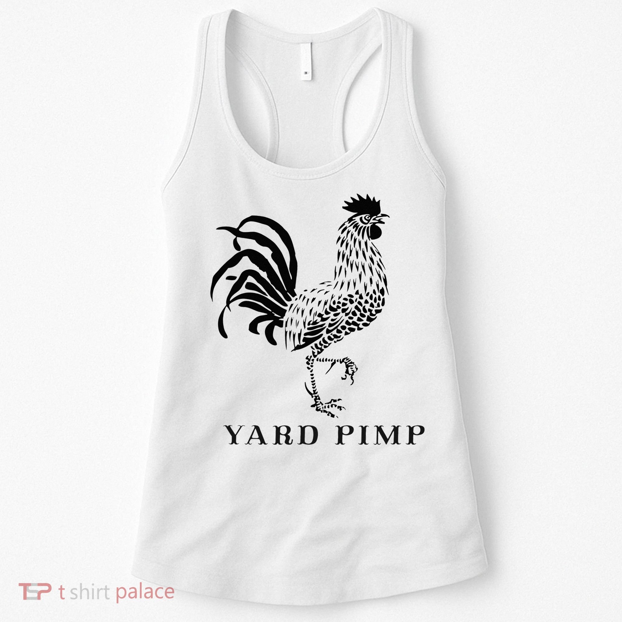 Yard Pimp Rooster King of the Barnyard Women's Tank Top