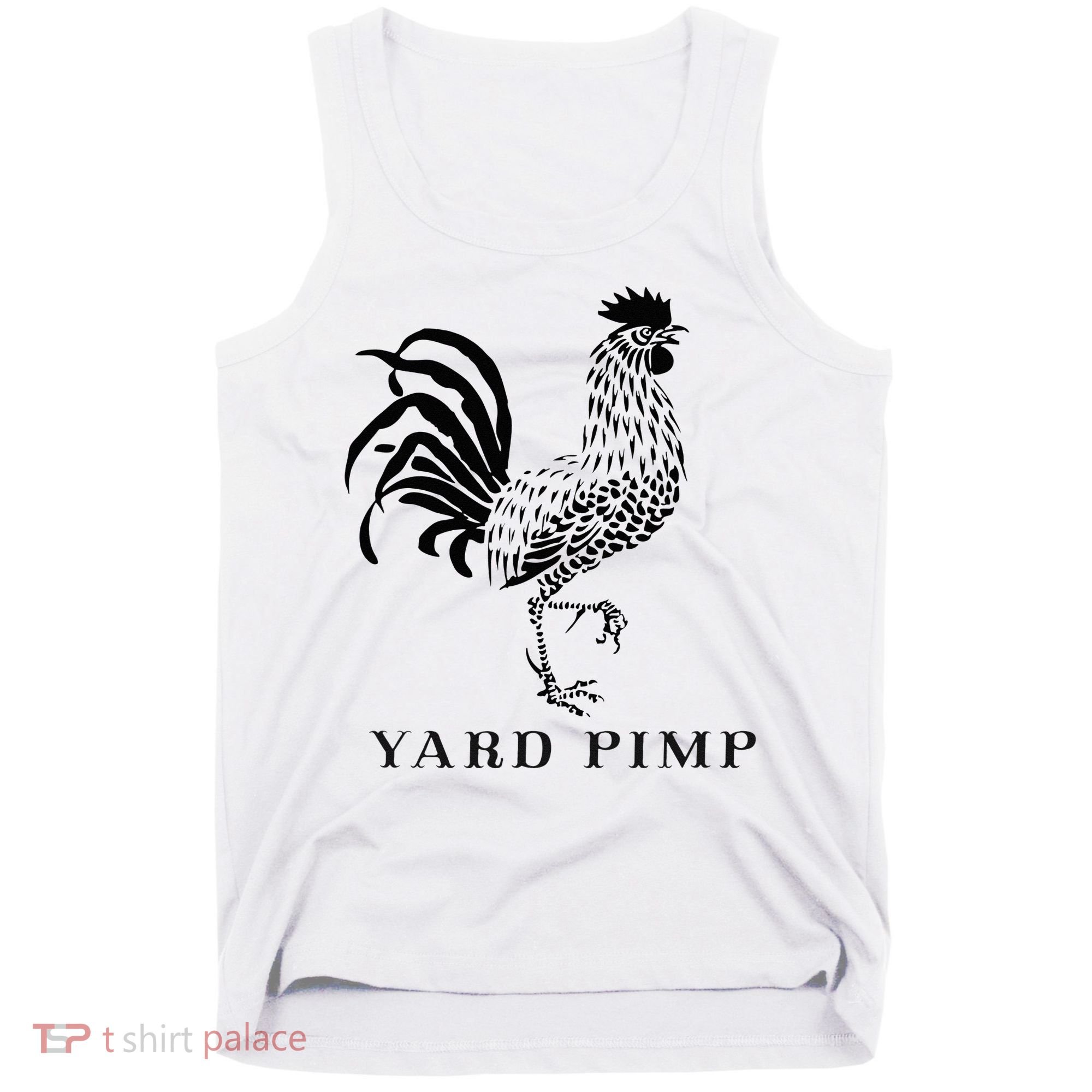 Yard Pimp Rooster King of the Barnyard Tank Top