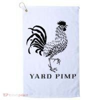 Yard Pimp Rooster King of the Barnyard Golf Towel thumb 0