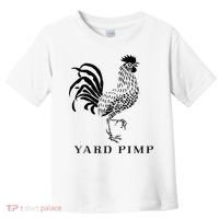 Yard Pimp Rooster King of the Barnyard Toddler T-Shirt thumb 0