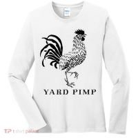 Yard Pimp Rooster King of the Barnyard Women's Long Sleeve Shirt thumb 0
