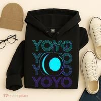 Yoyo Player Retro Hoodie thumb 4