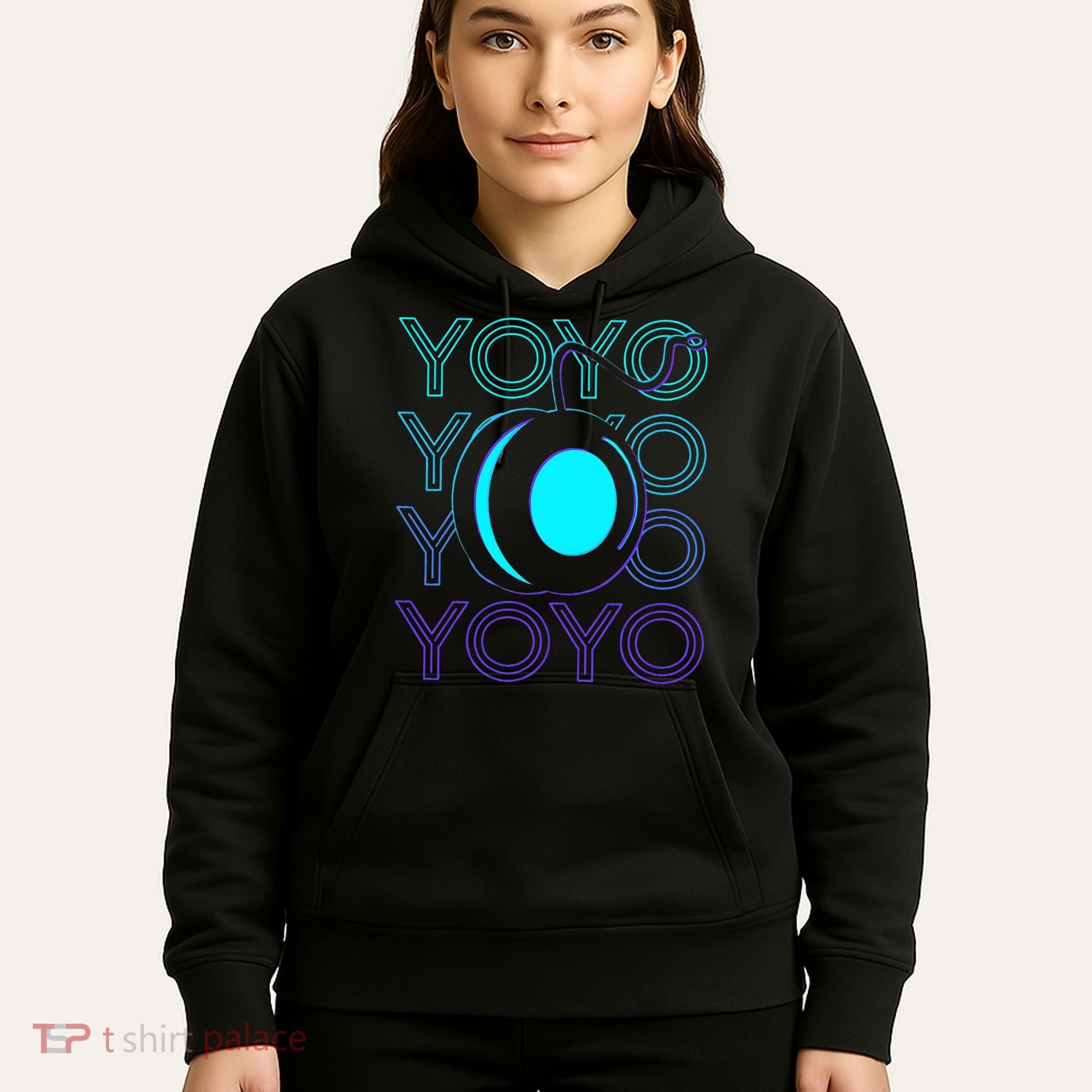 Yoyo Player Retro Hoodie