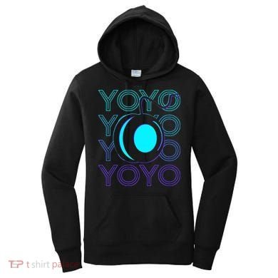 Yoyo Player Retro Women's Hoodie