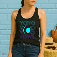Yoyo Player Retro Women's Tank Top thumb 2