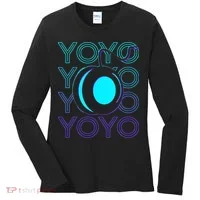 Yoyo Player Retro Women's Long Sleeve Shirt thumb 0