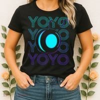 Yoyo Player Retro Women's T-Shirt thumb 2