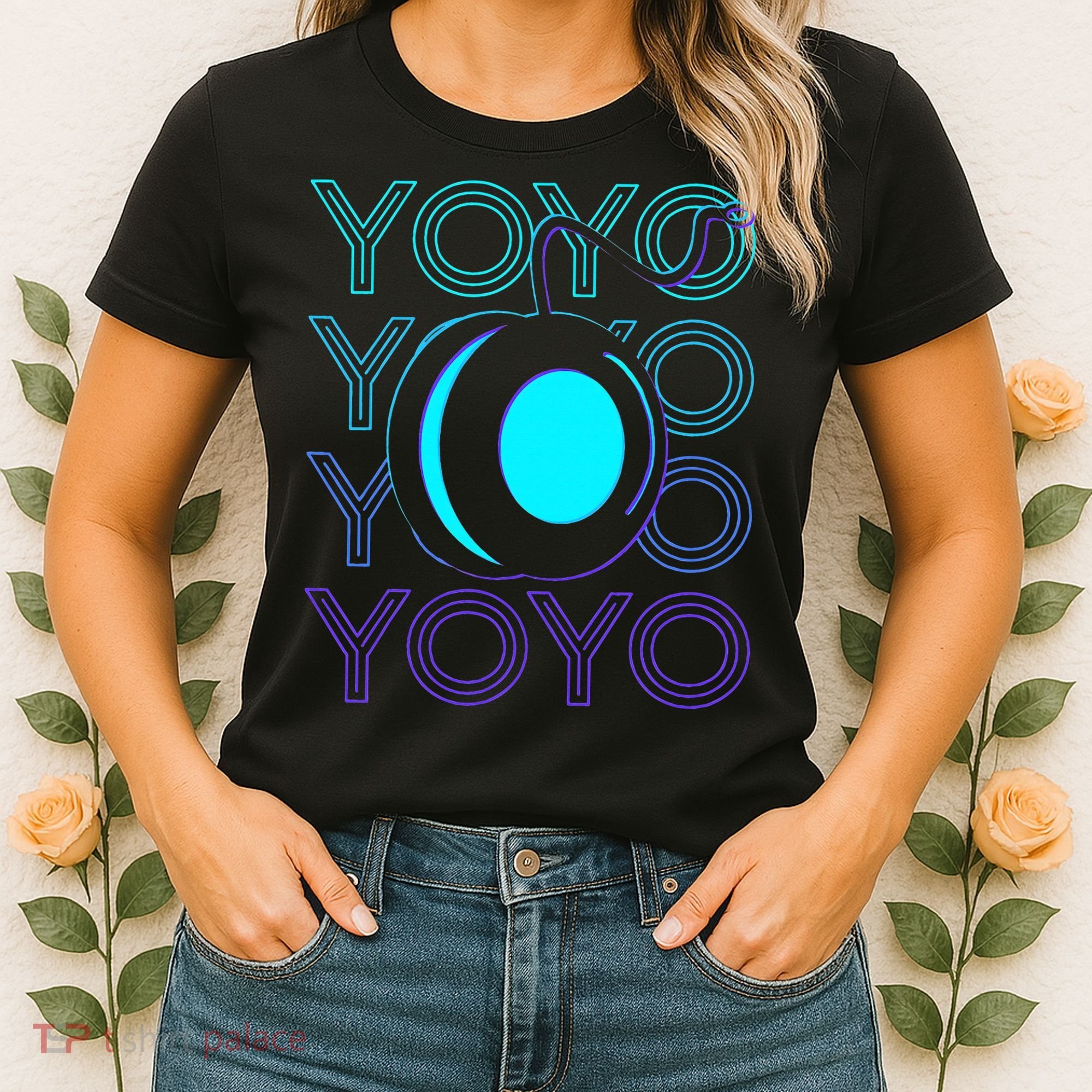 Yoyo Player Retro Women's T-Shirt