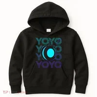 Yoyo Player Retro Kids Hoodie thumb 0