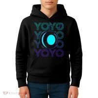 Yoyo Player Retro Kids Hoodie thumb 4