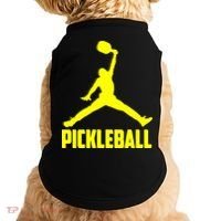 Yellow Pickleball Sports Logo Doggie Tank thumb 0