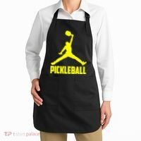 Yellow Pickleball Sports Logo Apron thumb 2