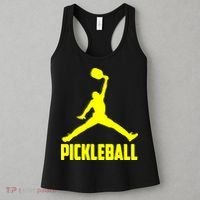 Yellow Pickleball Sports Logo Women's Tank Top thumb 3