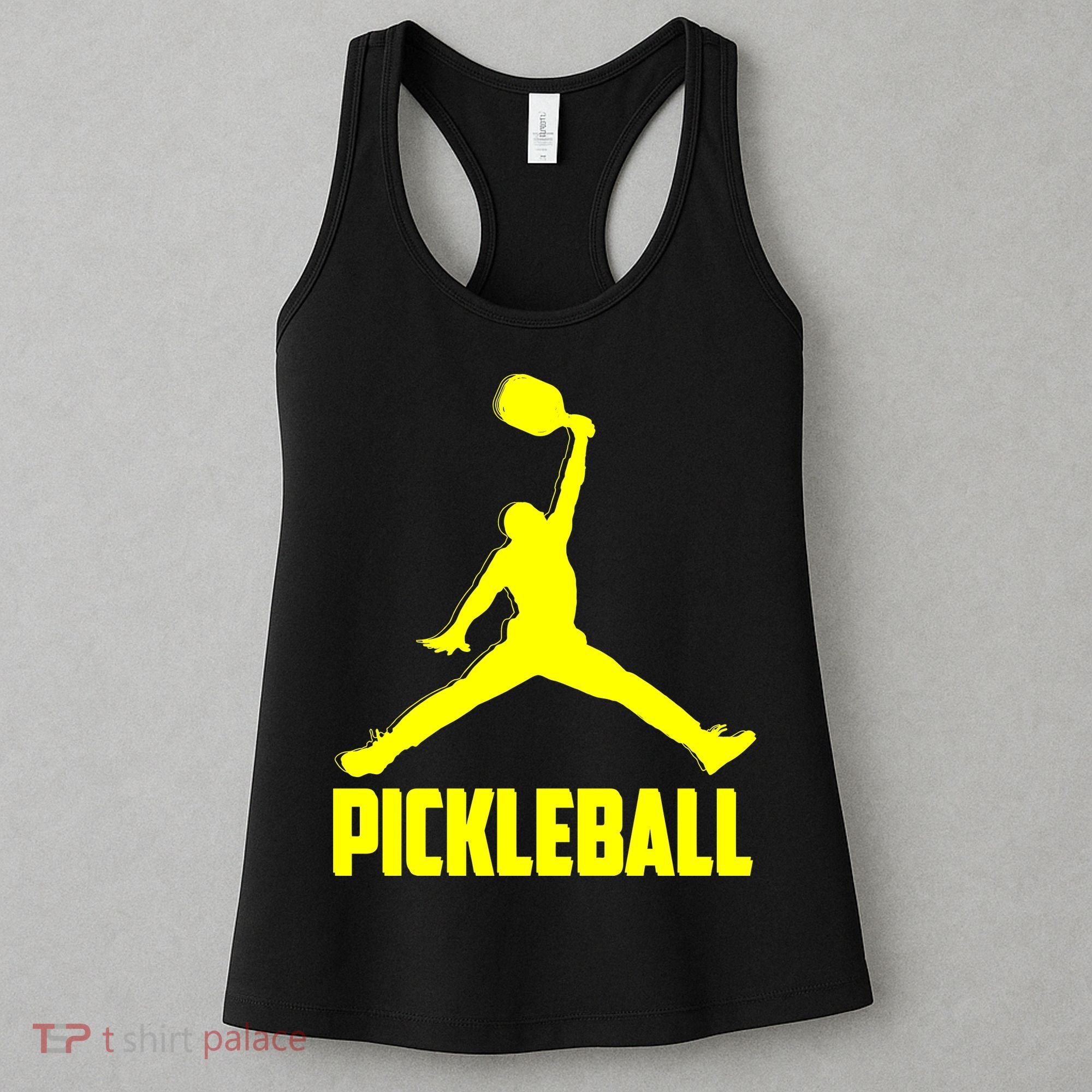 Yellow Pickleball Sports Logo Women's Tank Top