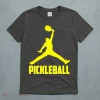 Yellow Pickleball Sports Logo T-Shirt thumb 5